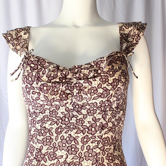 Nanette Lepore Silk Dress - Size 4 - Picture 4 of 5